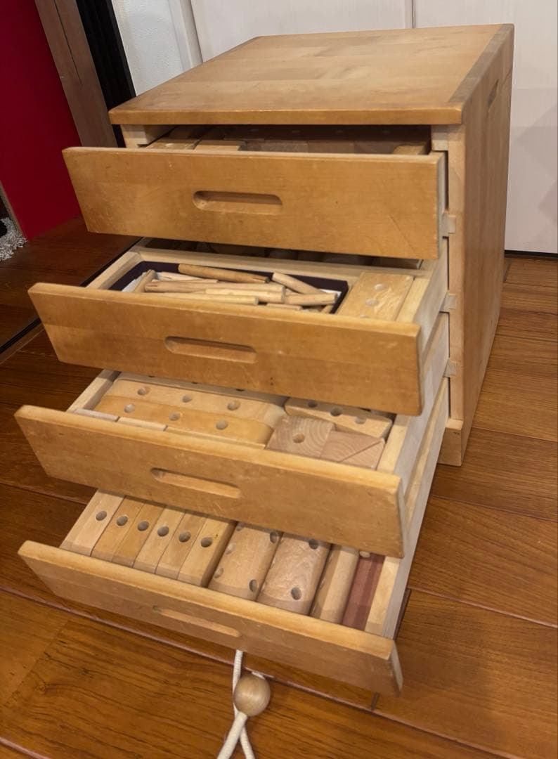 ゲーテの組み木　木製 知育ブロック セット