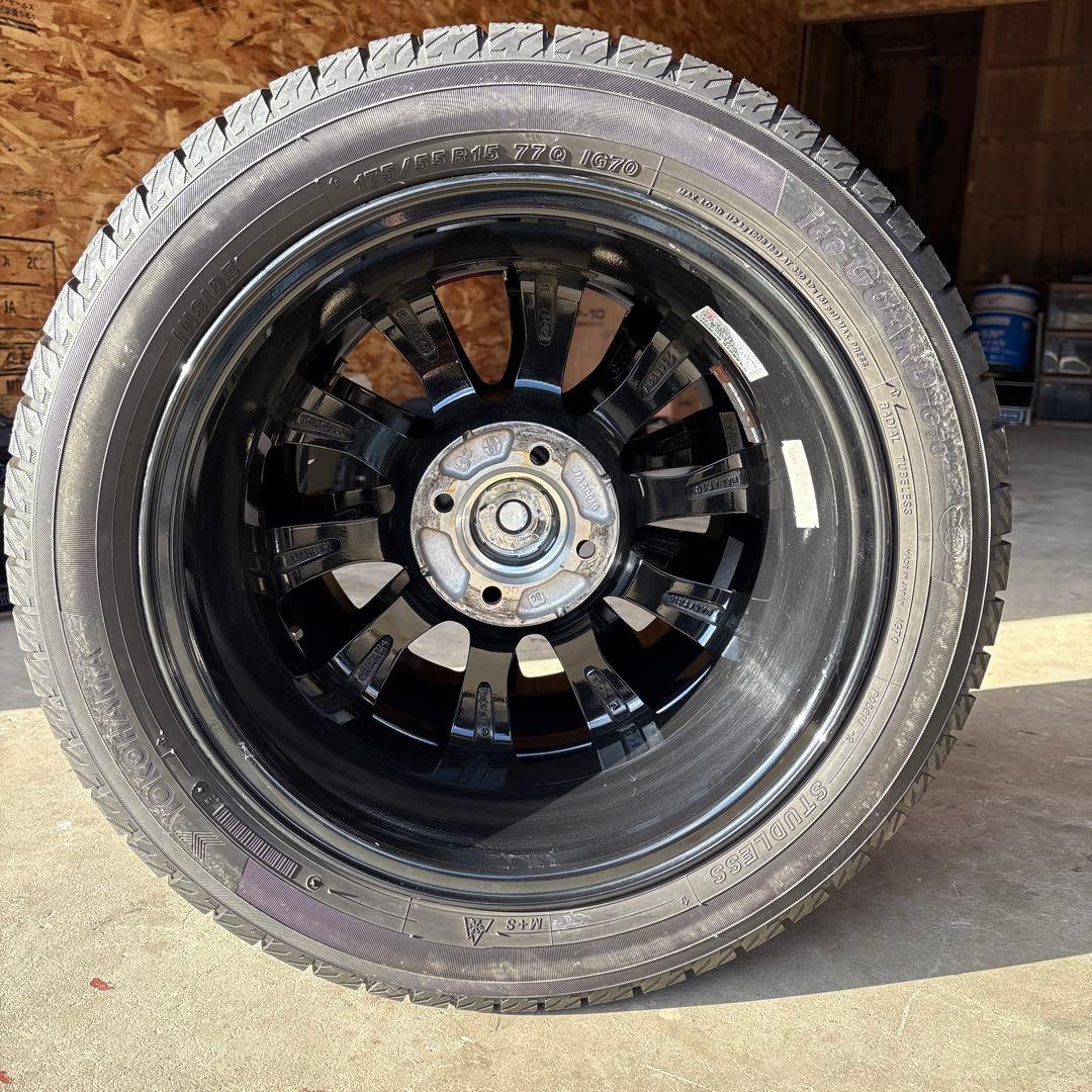 り*ん様 ヨコハマアイスガード　スタッドレスホイールセット　175/55R15