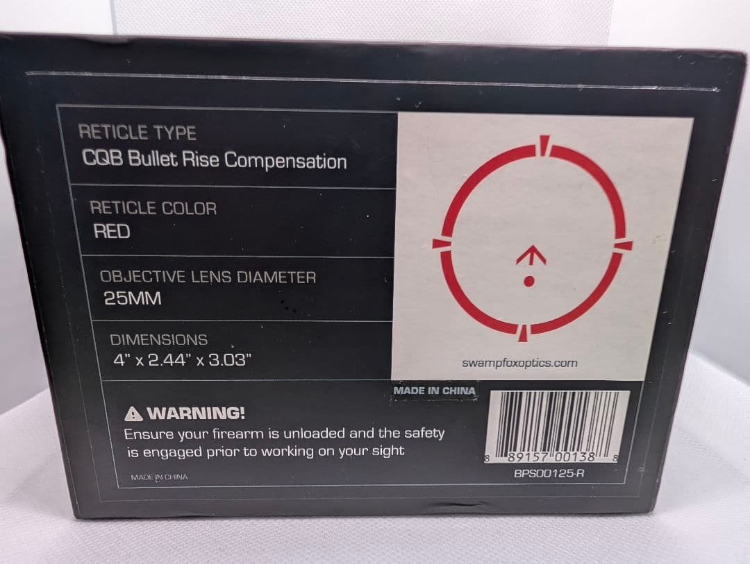 【新品実物】Swampfox BLADE PRISM 1×25 プリズムスコープ