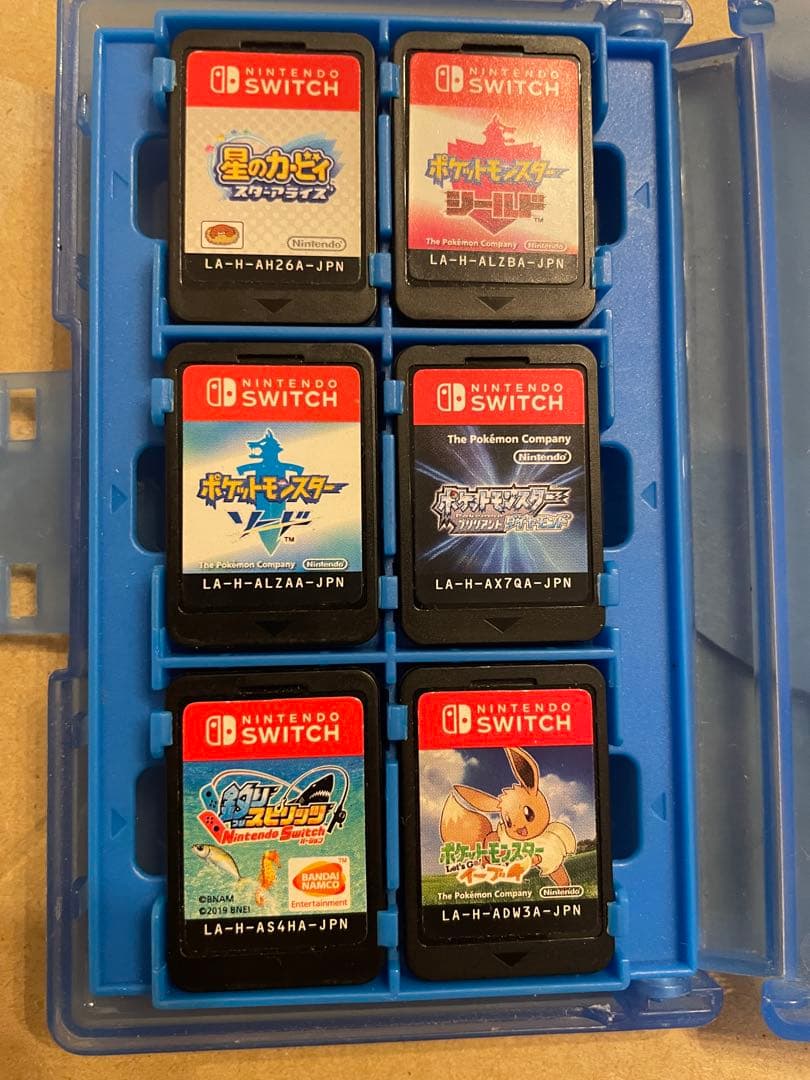 【Nintendo Switchライト】動作確認・本体初期化済/ソフト7本