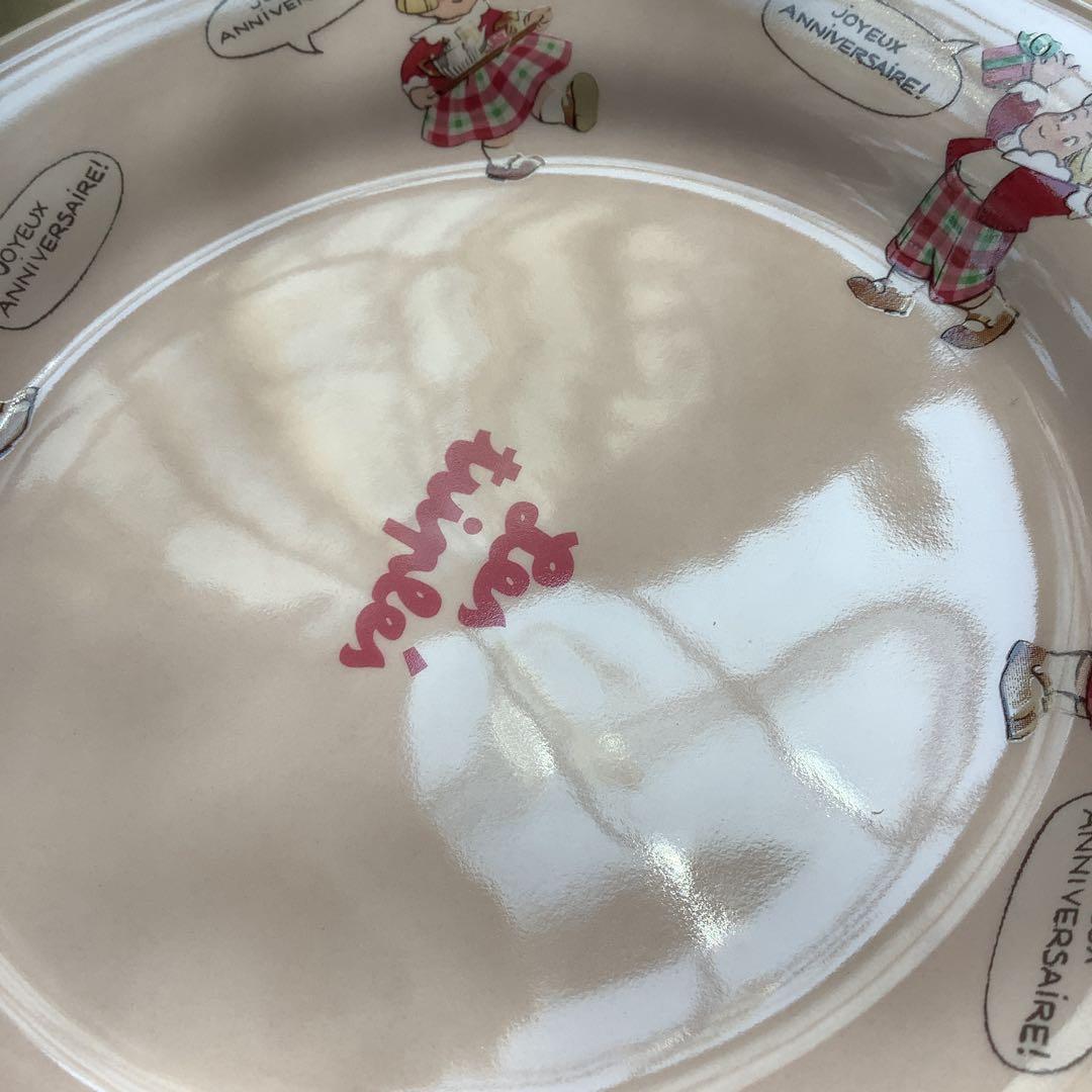 レ・トリプレ　フランス　みつごちゃん　プレート 2枚