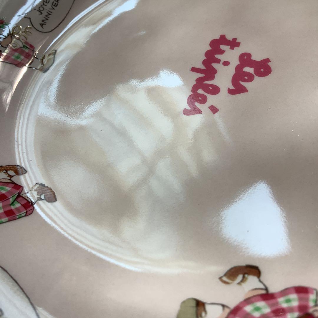 レ・トリプレ　フランス　みつごちゃん　プレート 2枚