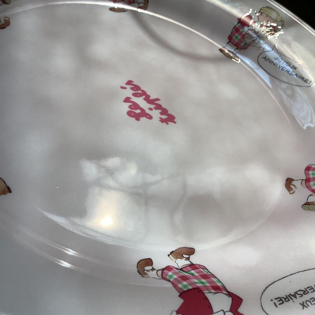 レ・トリプレ　フランス　みつごちゃん　プレート 2枚