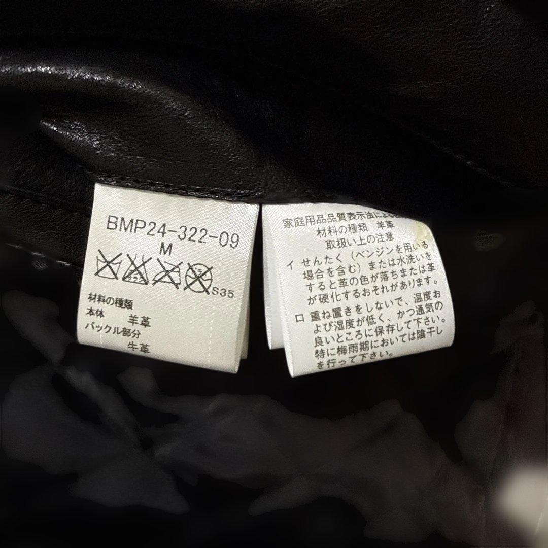 BURBERRY BLACK LABEL レザーライダース