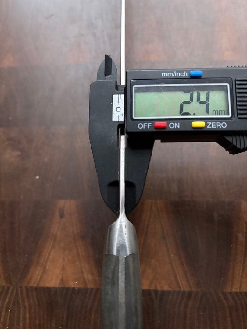 紋三郎　切付　牛刀　240mm 包丁　全鋼　洋包丁　特製　研ぎ済