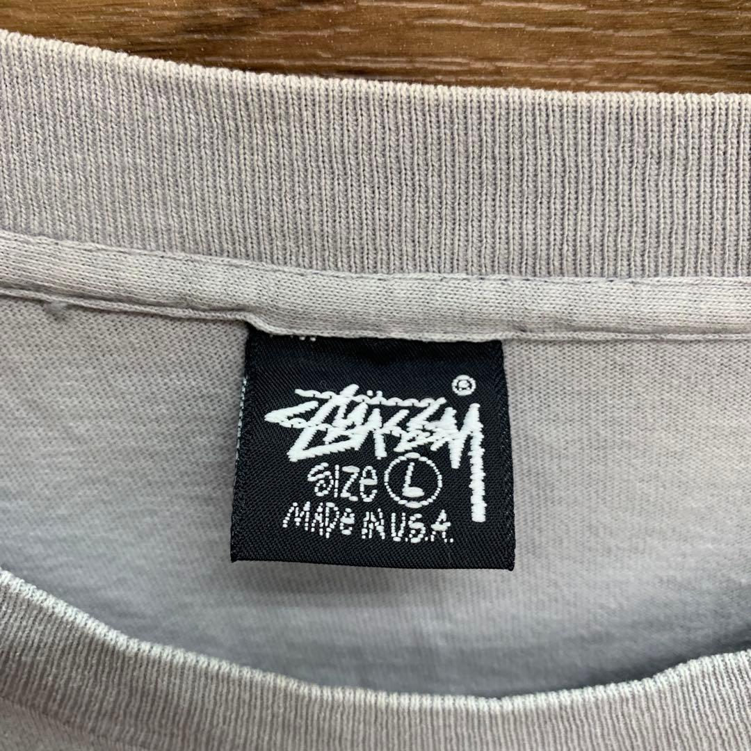 中古 80s OLD STUSSY Tシャツ 黒タグ後期 USA製