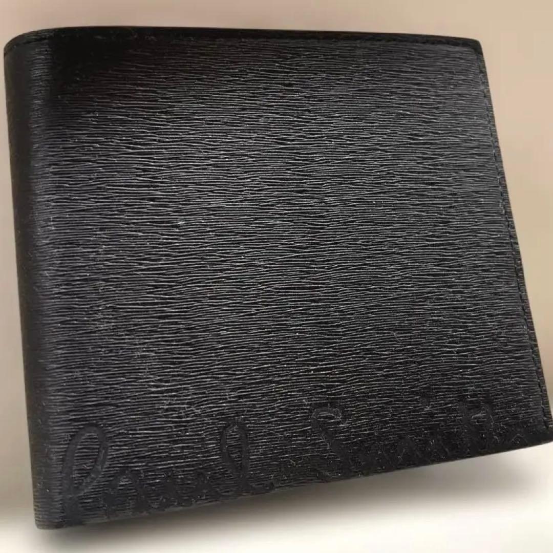 新品！Paul Smith 二つ折り財布 黒