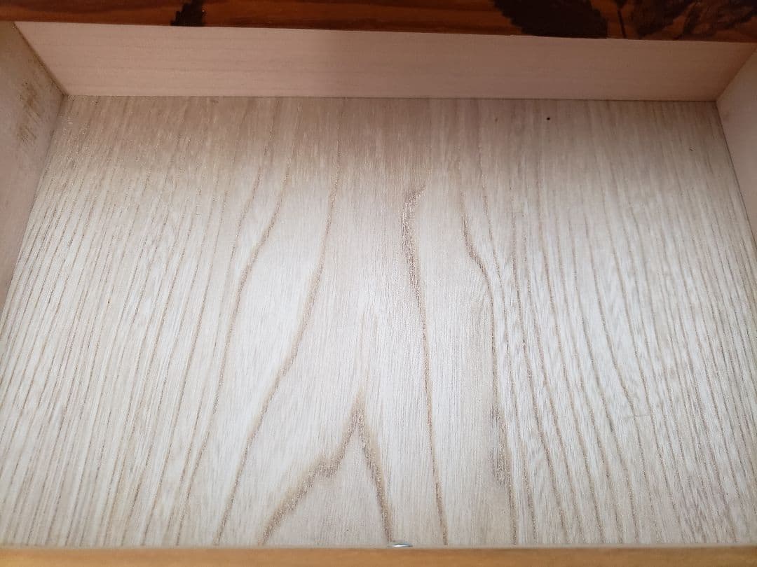 くさ忠　桜皮・貝入れ細工　千両　三段引き出し　小箪笥　伝統工芸品　木製チェスト