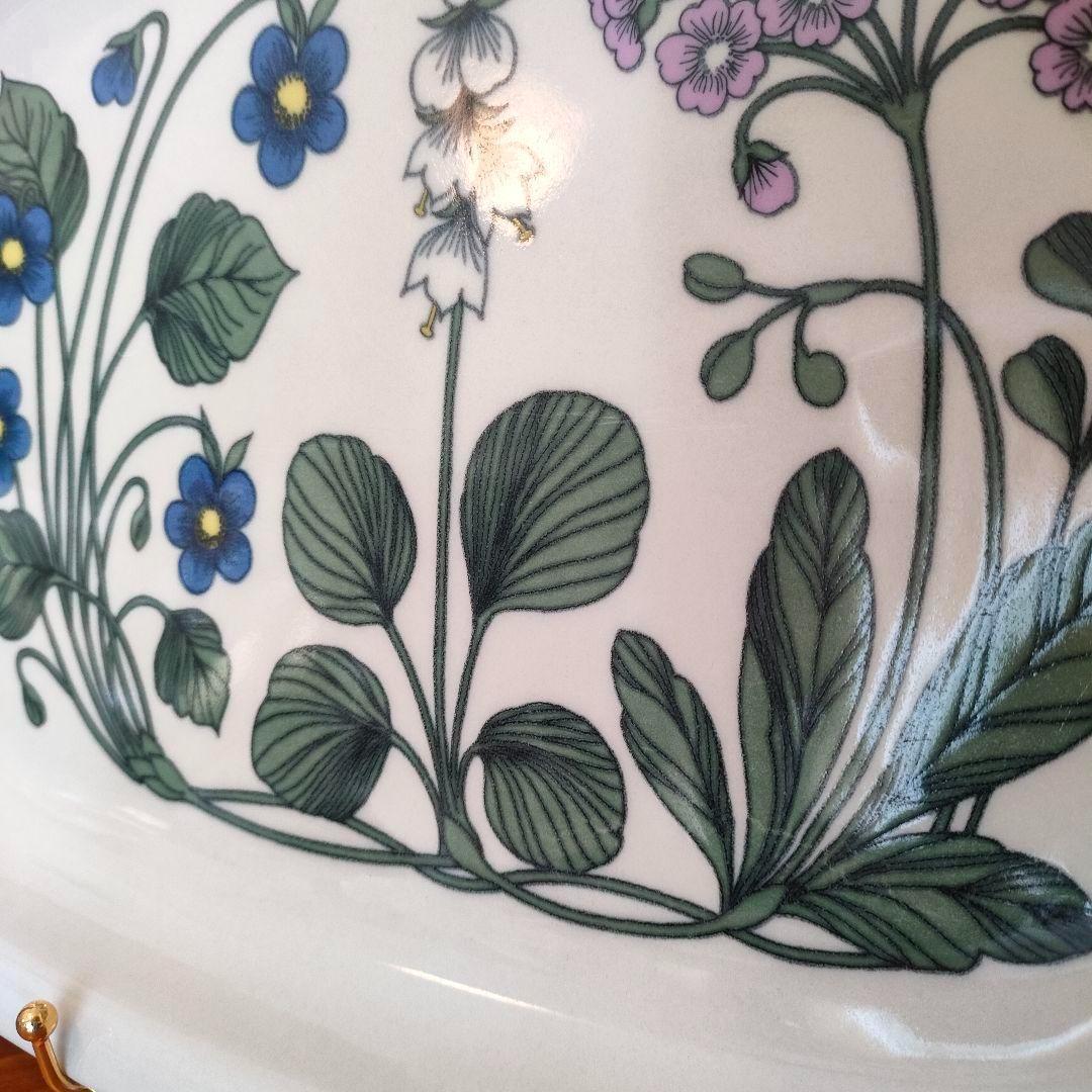 アラビア ARABIA フローラ プラター エステリ・トムラ 角皿 美品 希少