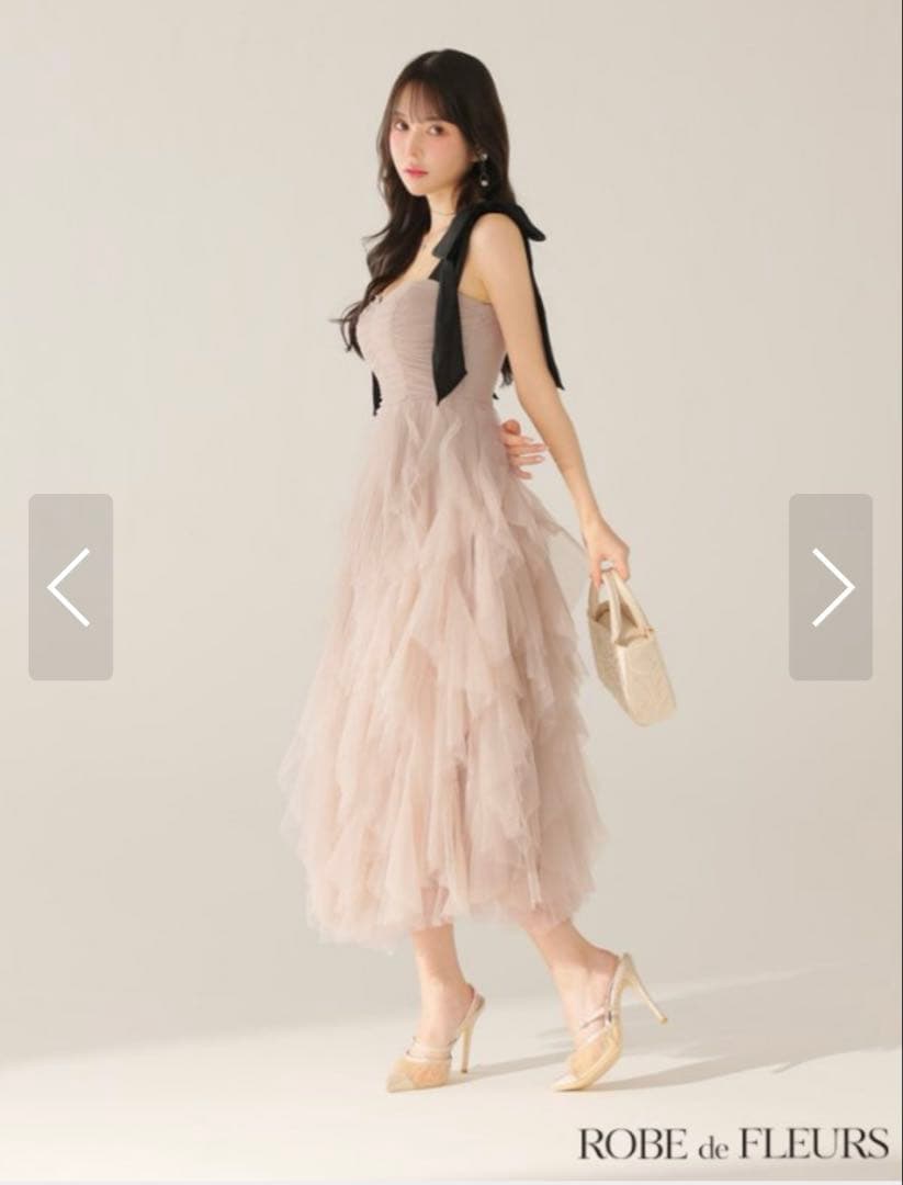 ドレス　リボンROBE de FLEURS