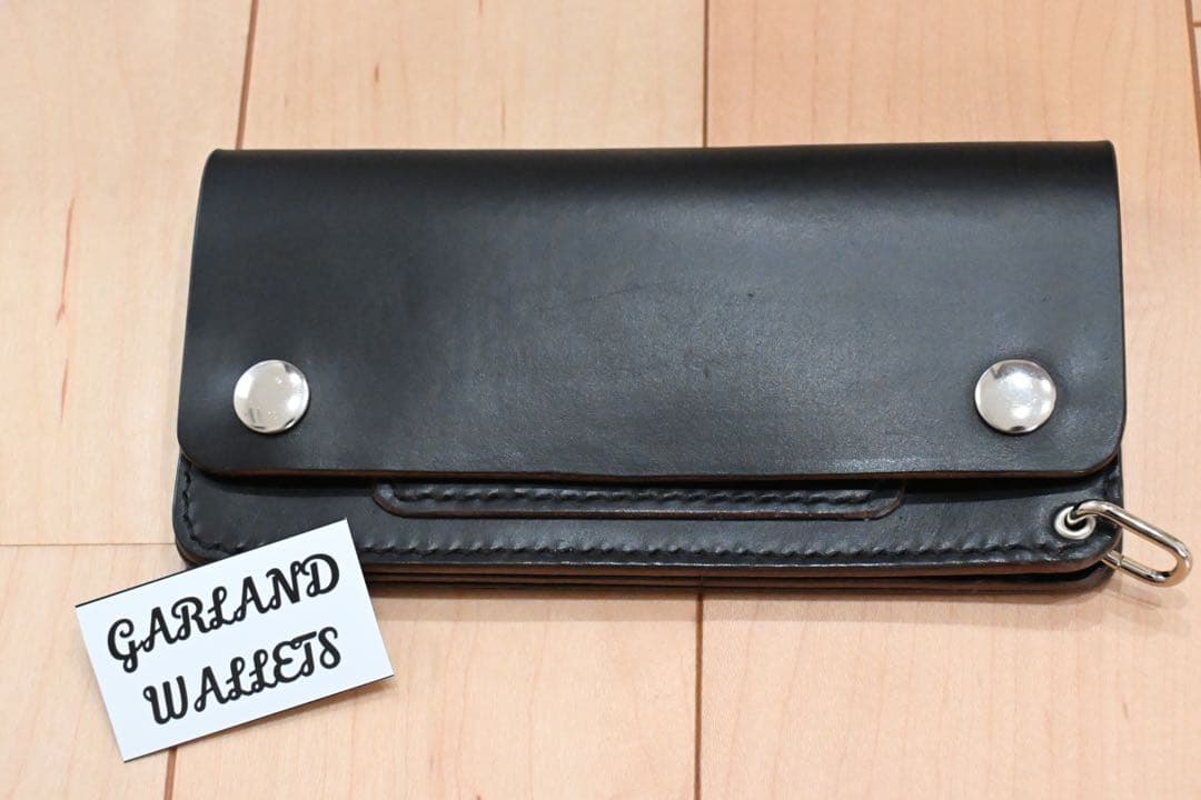 garland wallets クロムエクセルレザー　トラッカーウォレット
