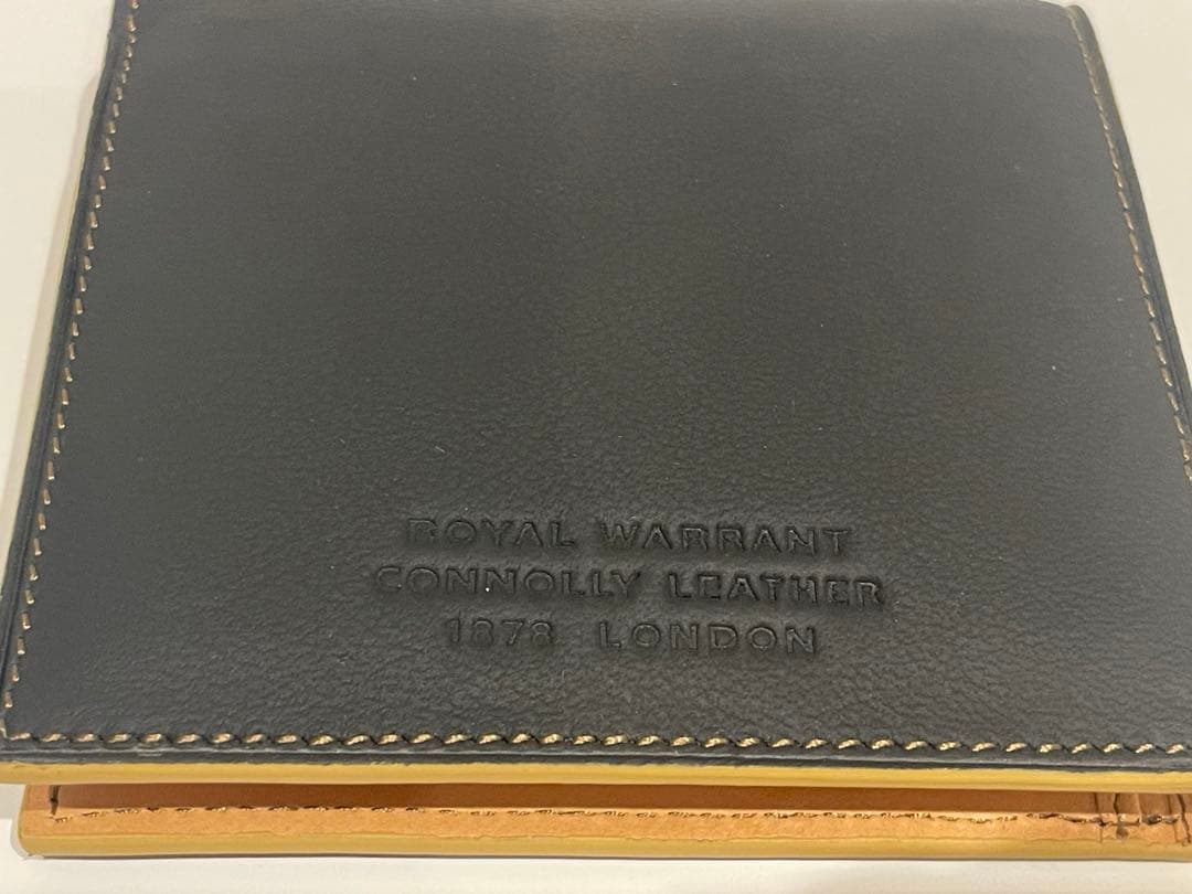 【新品未使用】 WARRANT 本革 二つ折り財布