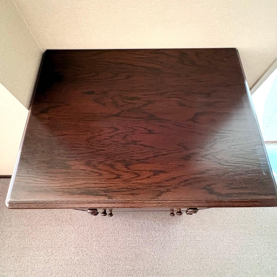 チェスト ダークブラウン たんす 引き出し 4段 木製 木 ウッド 小箪笥