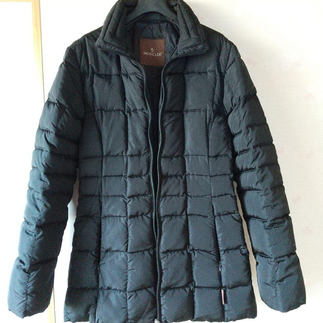 MONCLER ダウン ジャケット ブラック 茶タグ モンクレール 黒 希少
