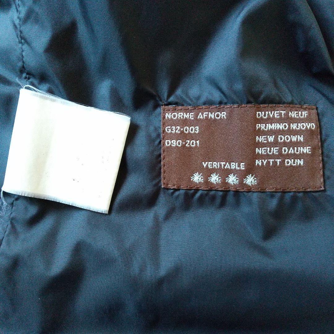 MONCLER ダウン ジャケット ブラック 茶タグ モンクレール 黒 希少