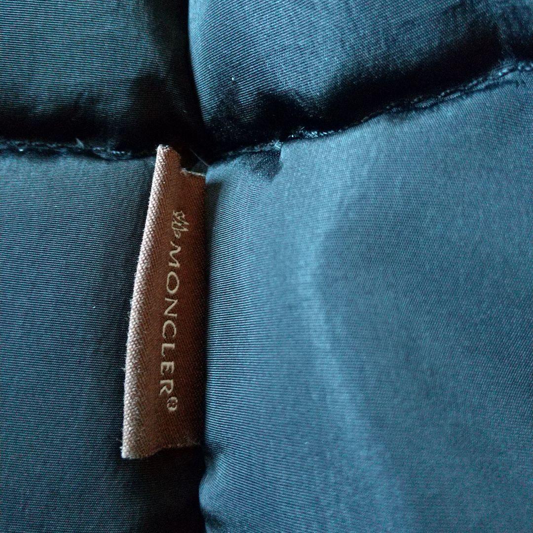 MONCLER ダウン ジャケット ブラック 茶タグ モンクレール 黒 希少