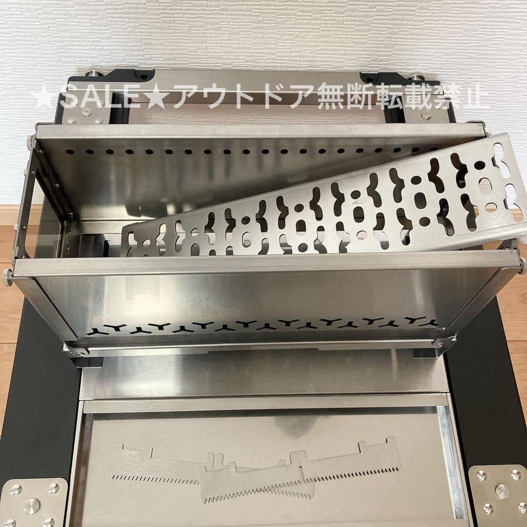 IGT ハーフユニット　焚き火台　二次燃焼　バーナー　スノーピーク　焚火台