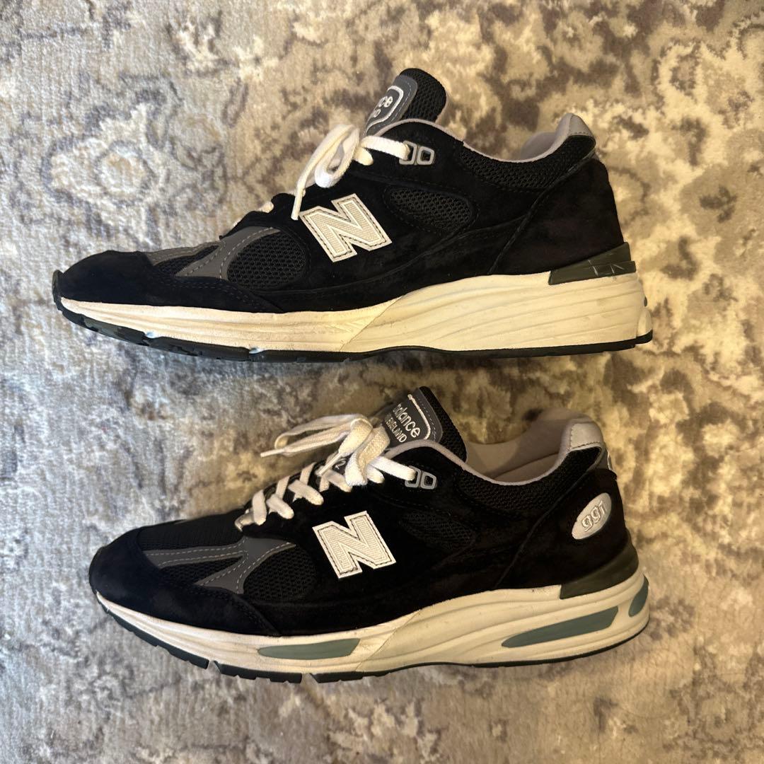 【美品】【値下げ可】new balance 991v2 ブラック