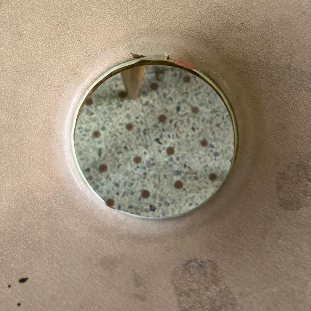 A2 昭和レトロ 天童木工 リングスツール 丸スツール 4本脚 木製椅子 古家具