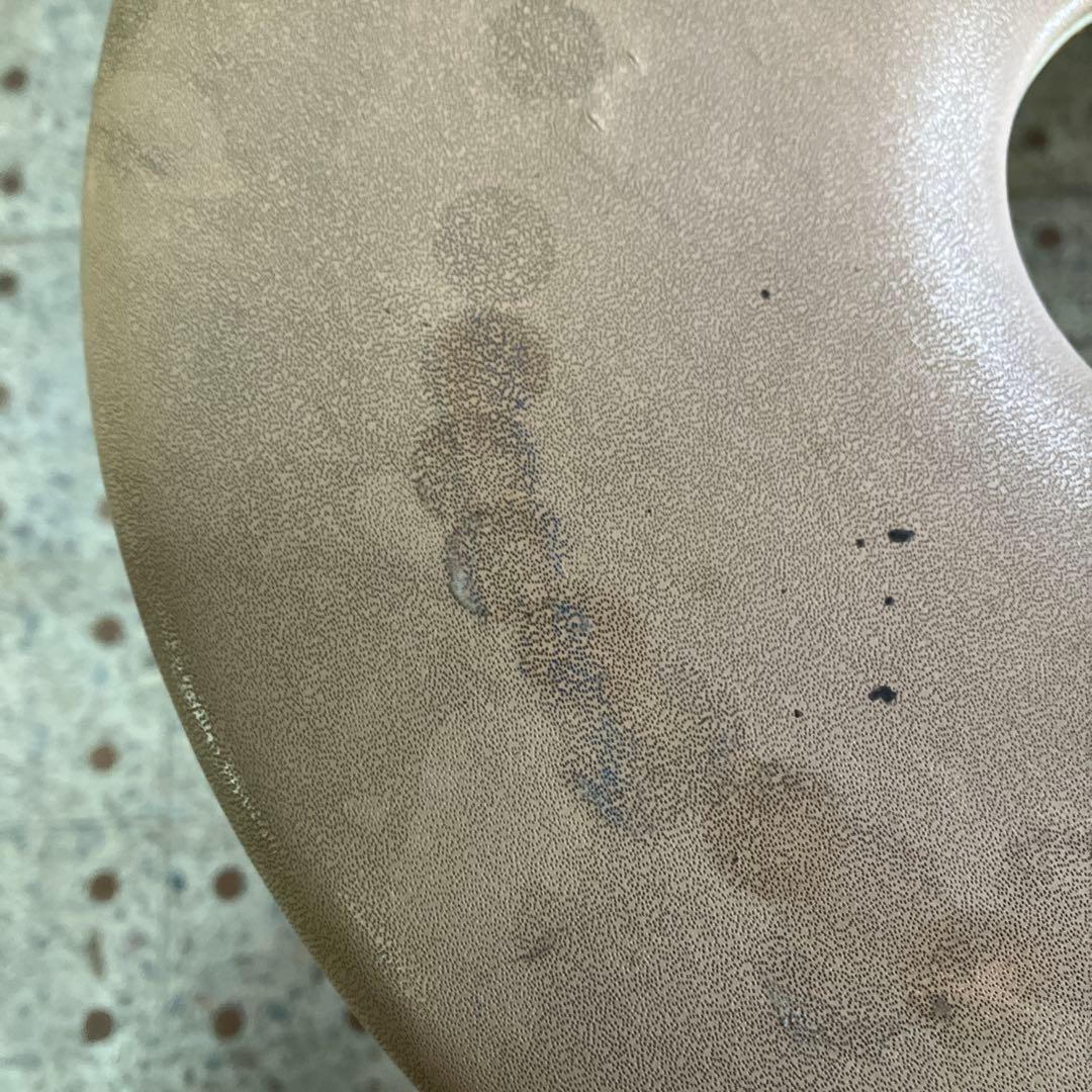 A2 昭和レトロ 天童木工 リングスツール 丸スツール 4本脚 木製椅子 古家具