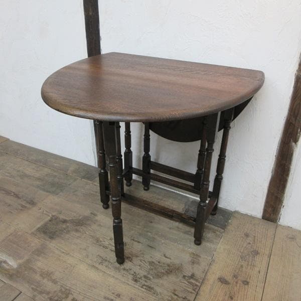 イギリス アンティーク 家具 ゲートレッグテーブル ダイニング 英国 6069e