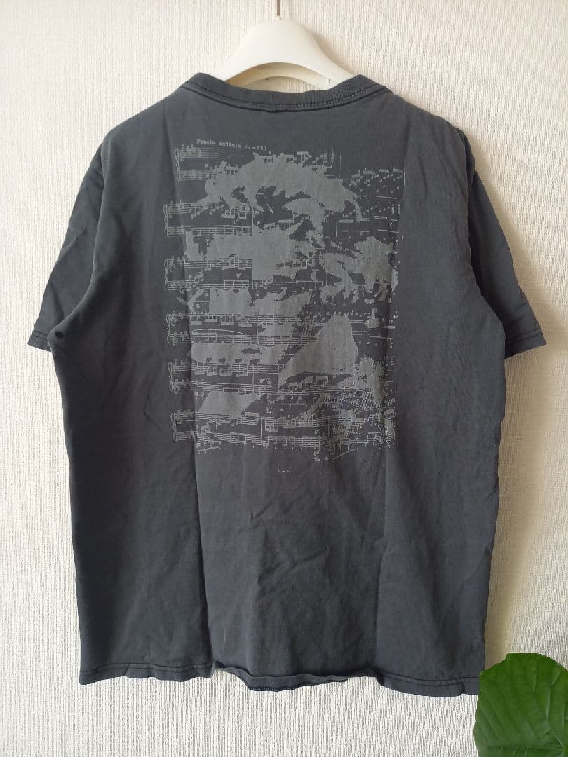 d*4様 NUMBER (N)INE☆楽譜ベートーベンTシャツ☆グレー☆3☆宮下