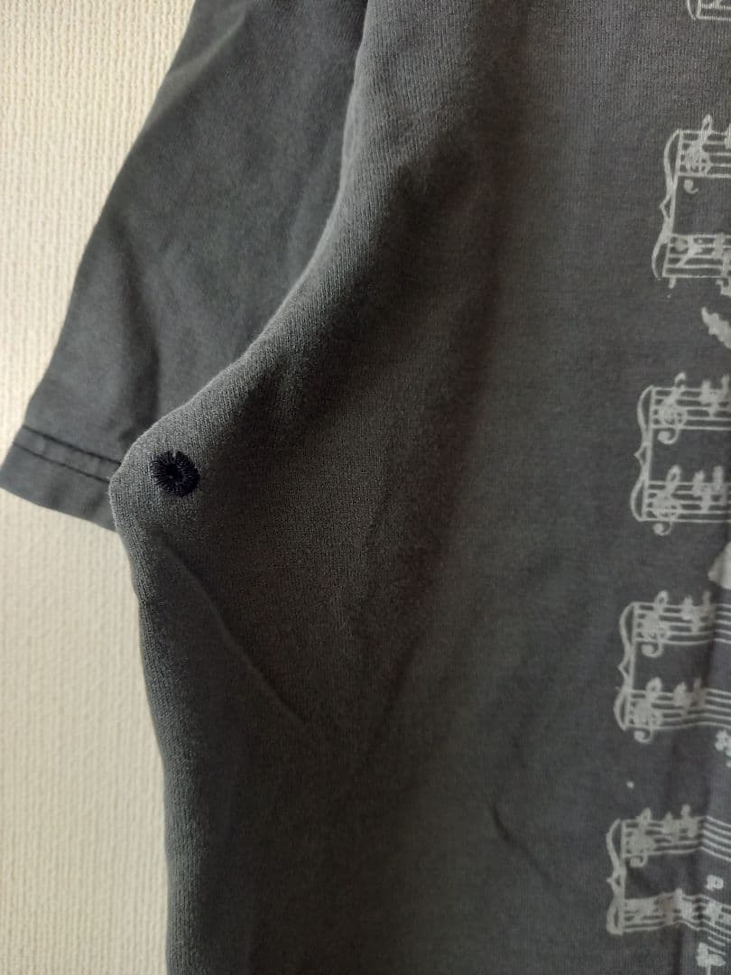 d*4様 NUMBER (N)INE☆楽譜ベートーベンTシャツ☆グレー☆3☆宮下