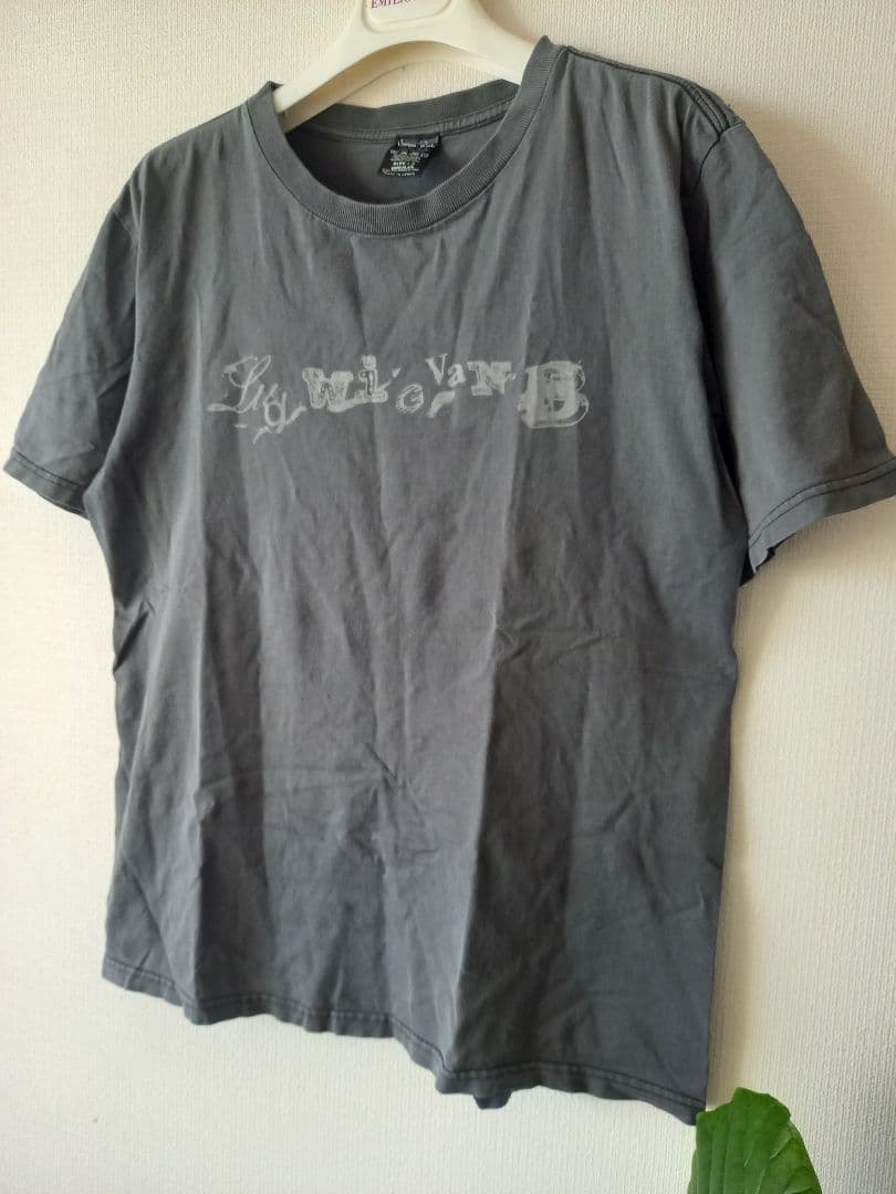 d*4様 NUMBER (N)INE☆楽譜ベートーベンTシャツ☆グレー☆3☆宮下