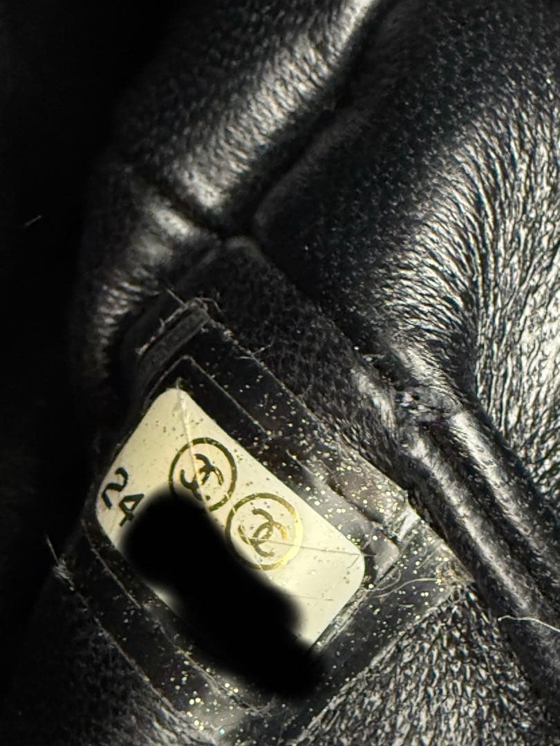 CHANEL シャネルトートバッグマトラッセブ　ファーバッグラムスキンオリラグ