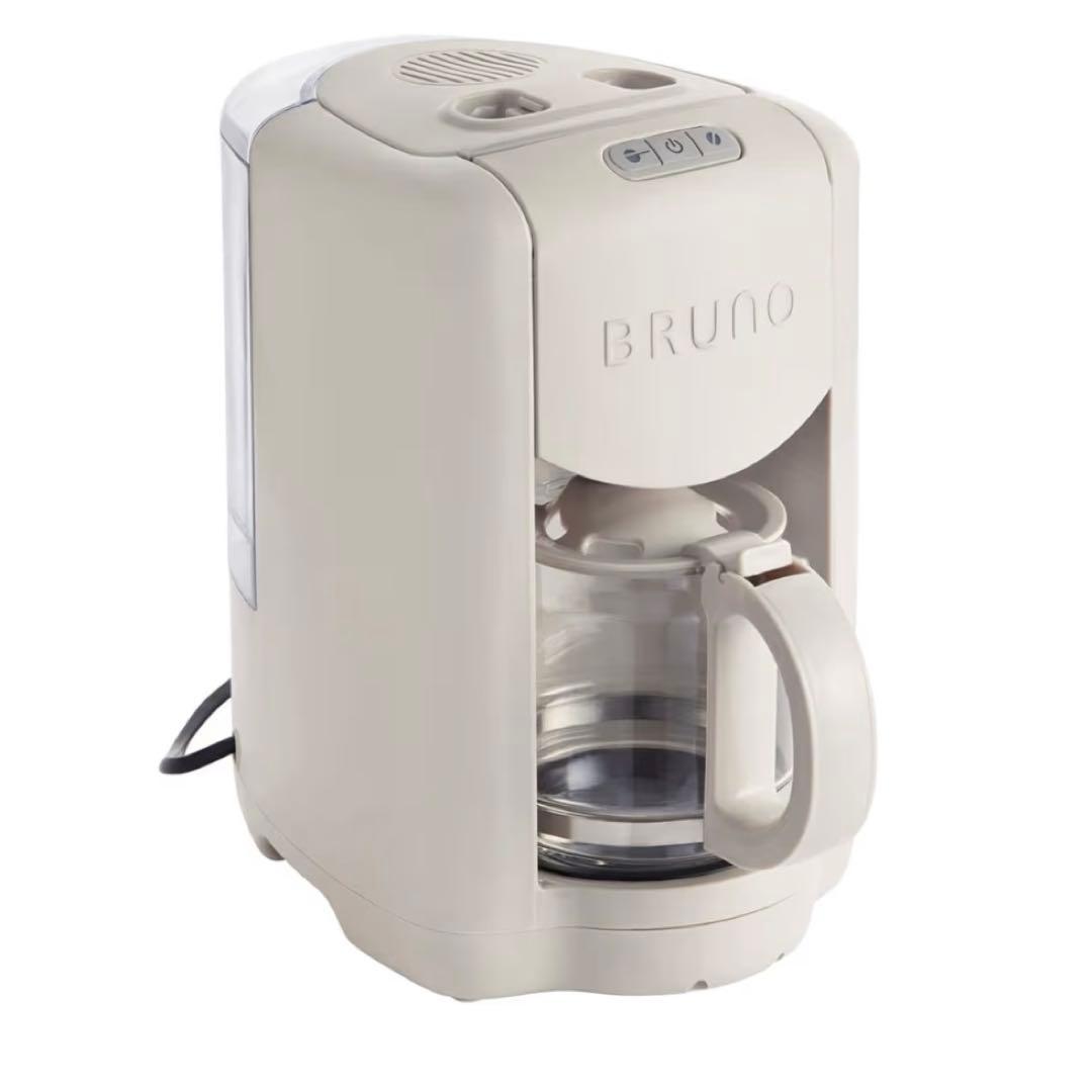 《※専用》【新品】BRUNO コンパクトコーヒーメーカー グレージュ