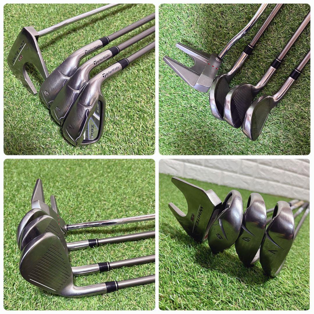 美品 新品ドライバー 付TaylorMade高級レディースゴルフクラブ8本セット