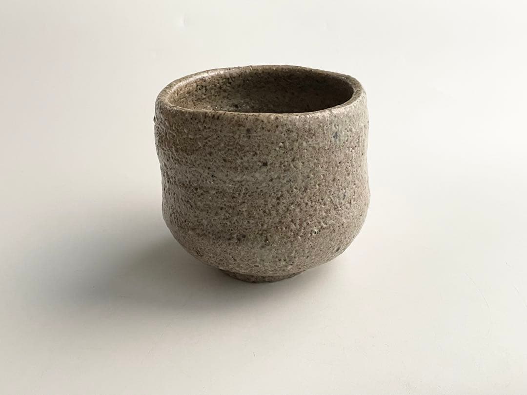 陶芸家　テーラー　上口愚朗　雲谷斎　筒茶碗　抹茶碗　箱なし