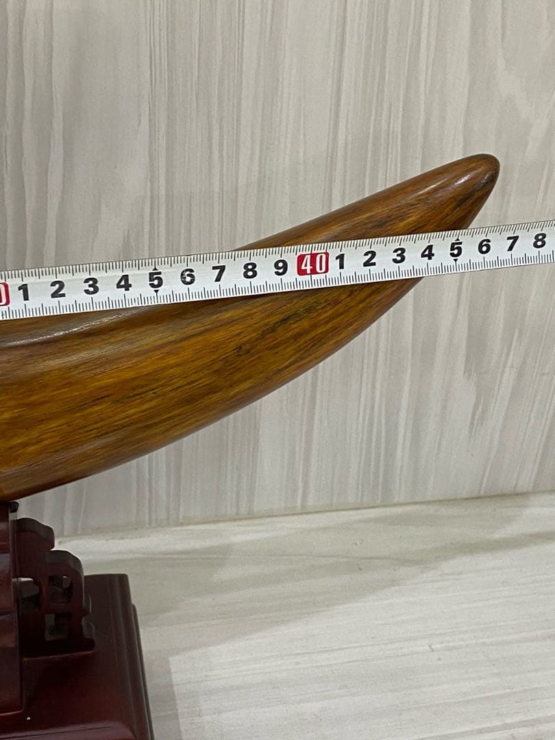 天然マンモス牙美しい手作り彫刻 童子戯弥勒 置物飾り