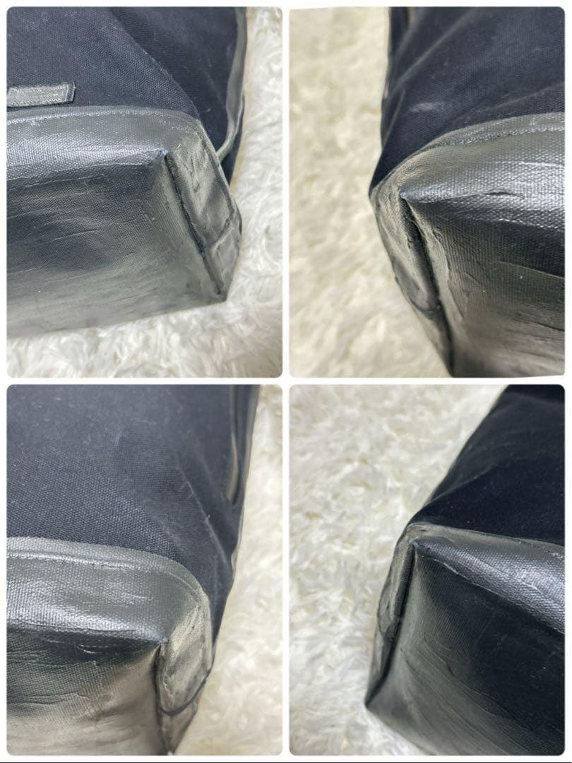 【超美品】Porterブラックトートバッグ 大容量 キャンバス