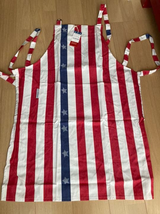 再お値下げ！　WILLIAMS-SONOMA 星条旗エプロン