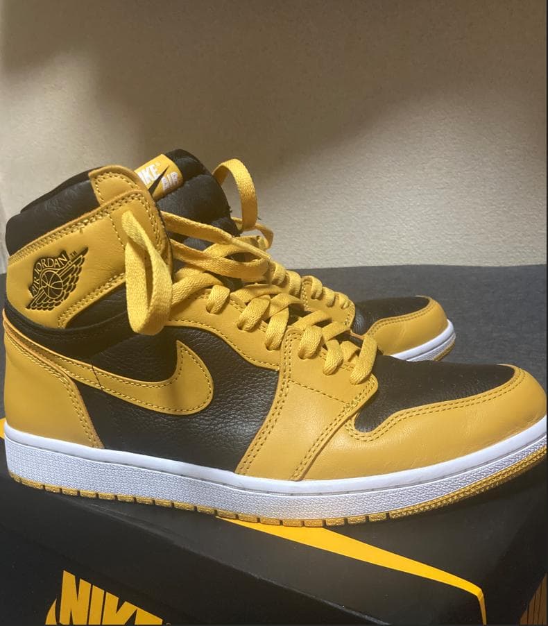 美品/NIKE/ AIR JORDAN1 HI OG /Pollen/パラン