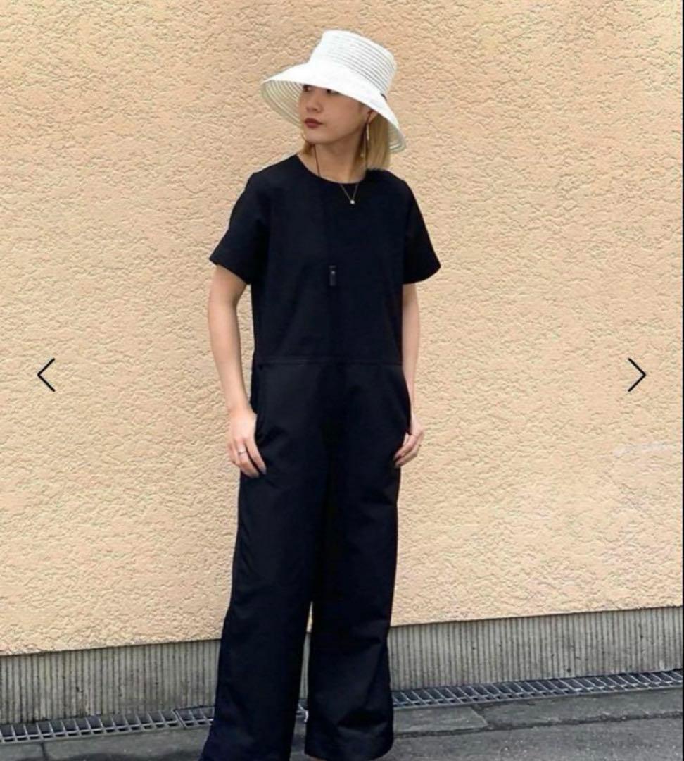 新品odayful / トゥデイフル ハーフスリーブワイドコンビネゾン／36