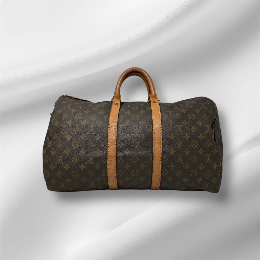 ルイヴィトン　モノグラム キーポル45 ボストンバッグ デベソ w5