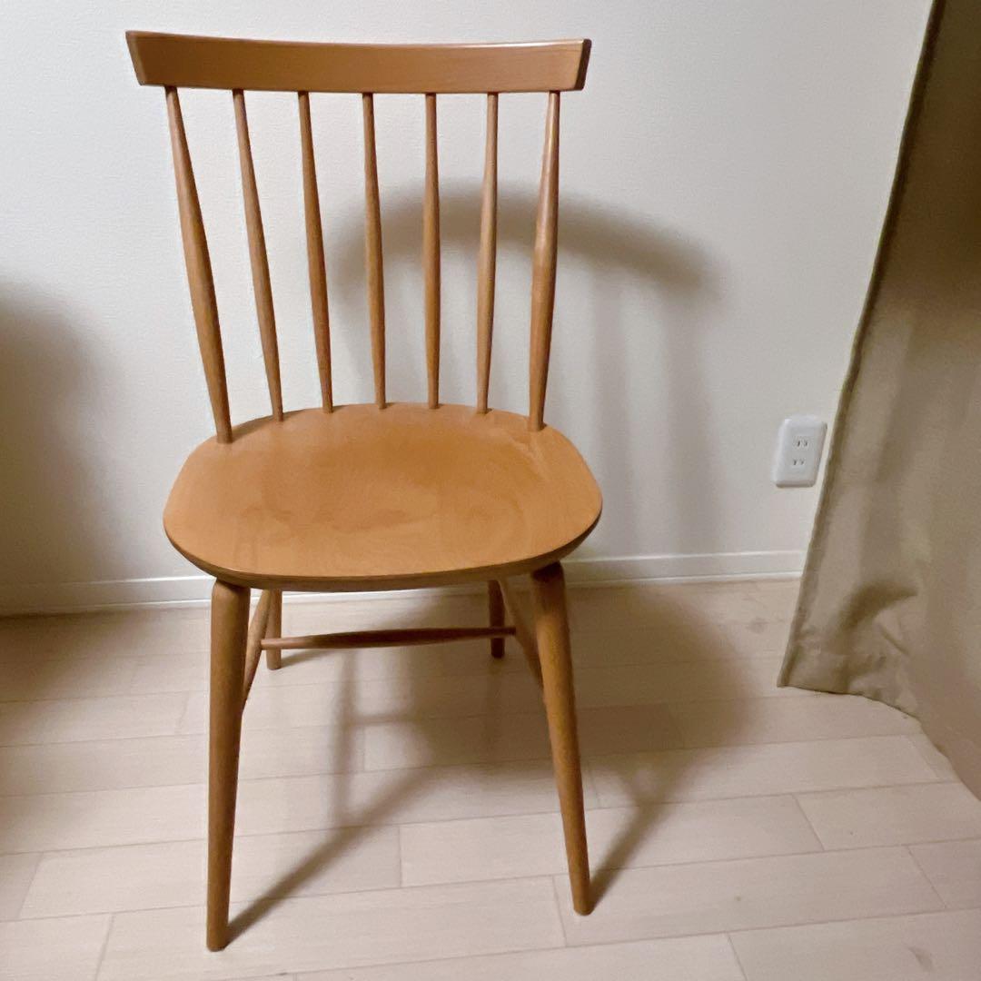 ウニコ　ダイニングテーブル　トリト　ナチュラル　＋　チェア２脚