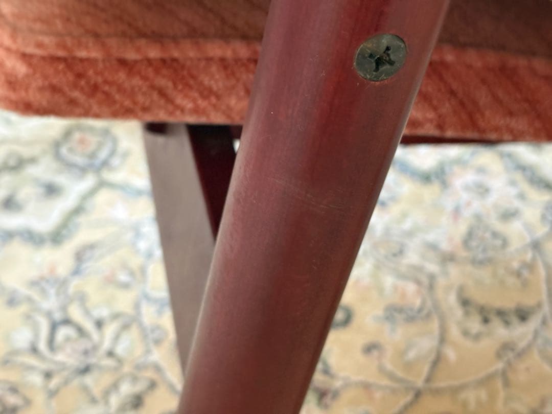 希少モデル　ロッキングチェア　松田産業　フットレスト　ファブリックチェア　SZ