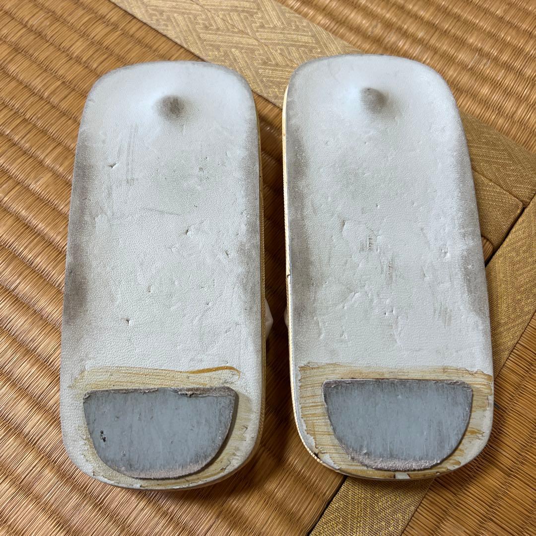 【極美品 大きいサイズ】伝統的な着物 緑とグレーと金糸のグラデーション