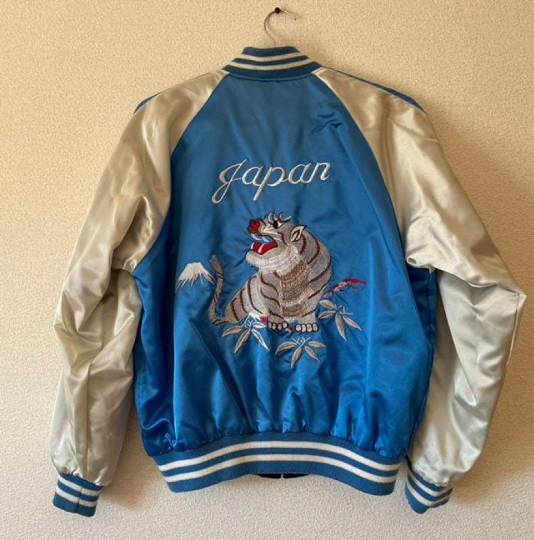 JUNGLE STORM スカジャン ベロア　リバーシブル