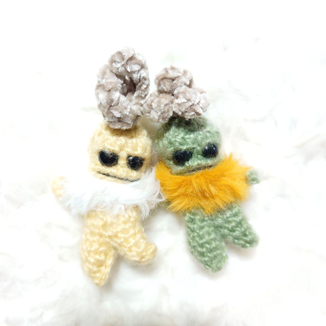 ●30..マンドラゴラのあみぐるみ