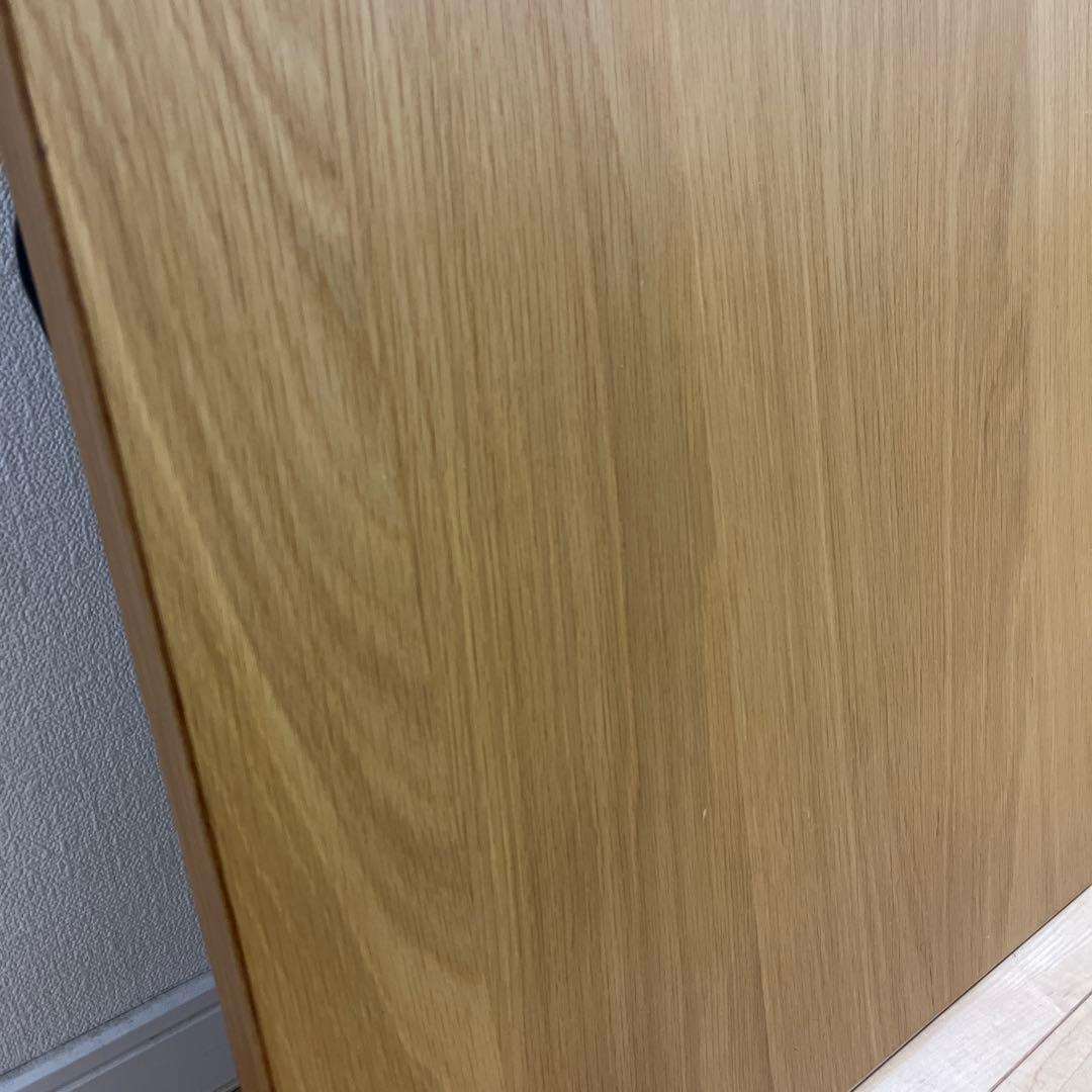 無印良品　折りたたみローテーブル　幅90cm オーク材 送料込み