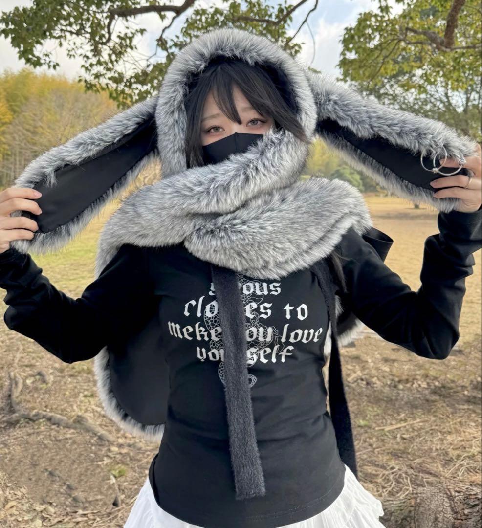 GIBOUS×DEPENDOLL マフラー