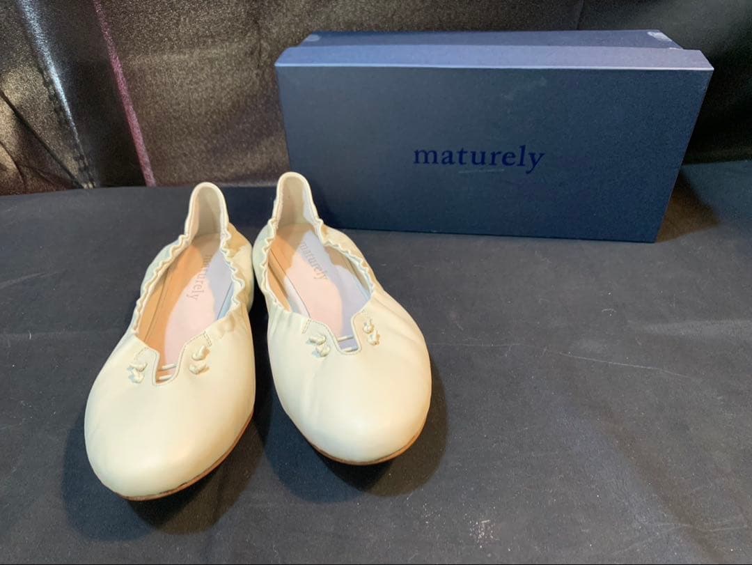 【美品】BEAMS BOY maturely バレエシューズ　24cm