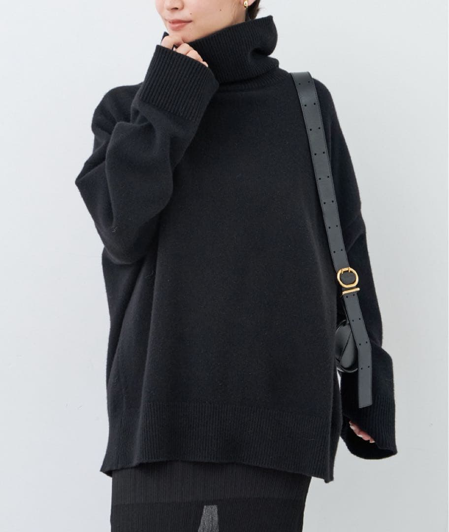 Deuxieme Classe 23AW Aries タートルネック　ブラック