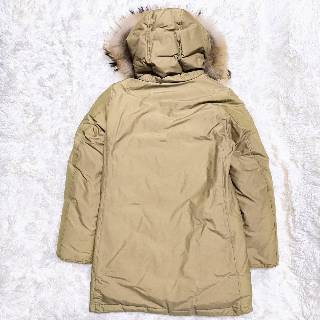 ウールリッチ✨アークティックパーカー ダウンコート 2way ベージュ S
