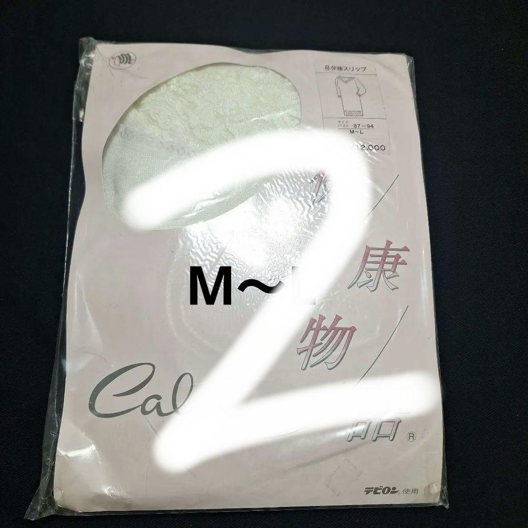 テイジン　健康物語　テビロン　8分長袖スリップM～L