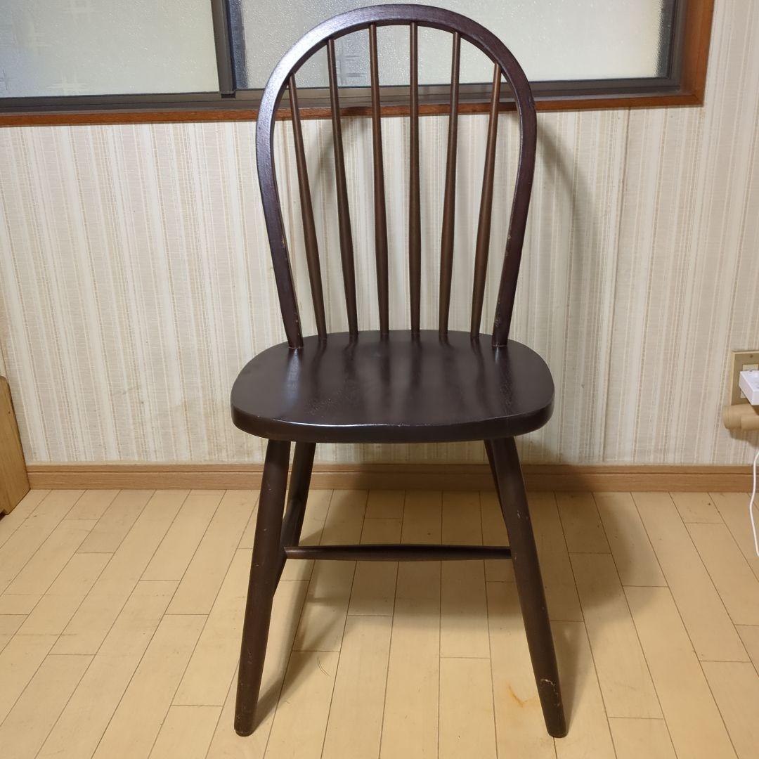 飛騨産業キツツキマークアンティークウィンザーチェア